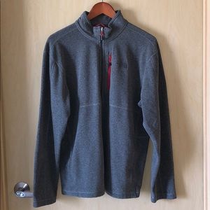 Men Charcoal North Face Jacket